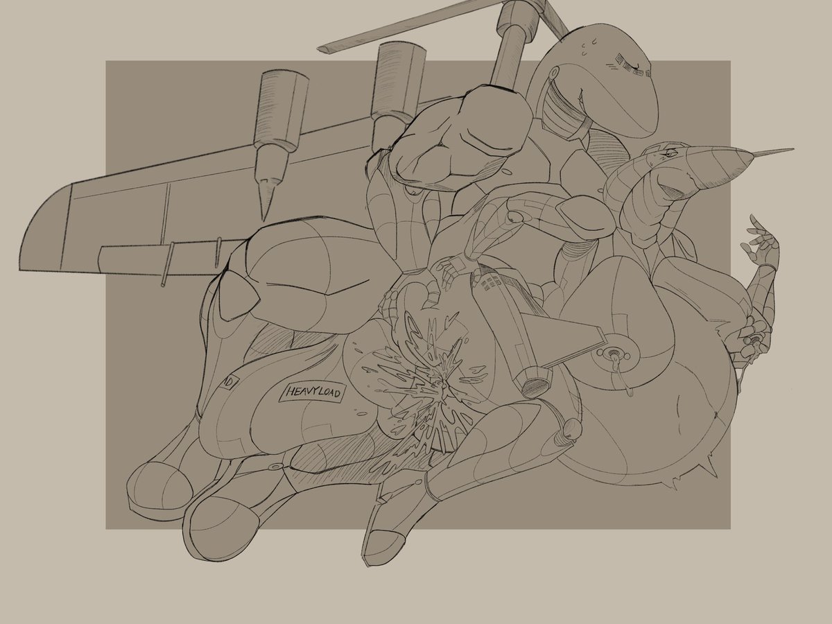 Lil artdump!

Bo x Zeph~ #aeromorph #livingmachine #machinehub