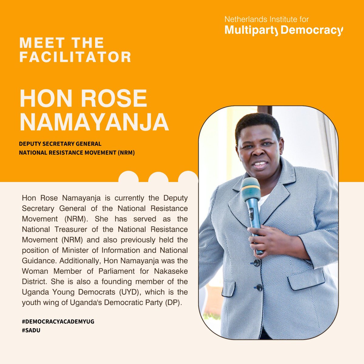 As aspiring young leaders, i believe we can only predict and determine our future after we’ve best understood our history. “Uganda’s political history and the place of political parties” as our topic in the academy today has truly expanded my knowledge on our history as a country