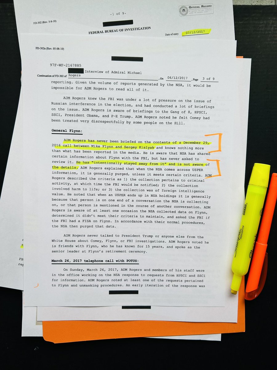 Catherine Herridge (@c__herridge) on Twitter photo RUSSIAGATE BINDER
Further evidence FBI Russia collusion probe was not fact based, but largely driven by personal and political bias.
Joint review nearly 700 pages <a href="/shellenberger/">Michael Shellenberger</a> <a href="/galexybrane/">alex gutentag</a>
Senior Intel Official Pushed Back Against Dossier
In his 2017 FBI interview, head RUSSIAGATE BINDER
Further evidence FBI Russia collusion probe was not fact based, but largely driven by personal and political bias.
Joint review nearly 700 pages <a href="/shellenberger/">Michael Shellenberger</a> <a href="/galexybrane/">alex gutentag</a>
Senior Intel Official Pushed Back Against Dossier
In his 2017 FBI interview, head