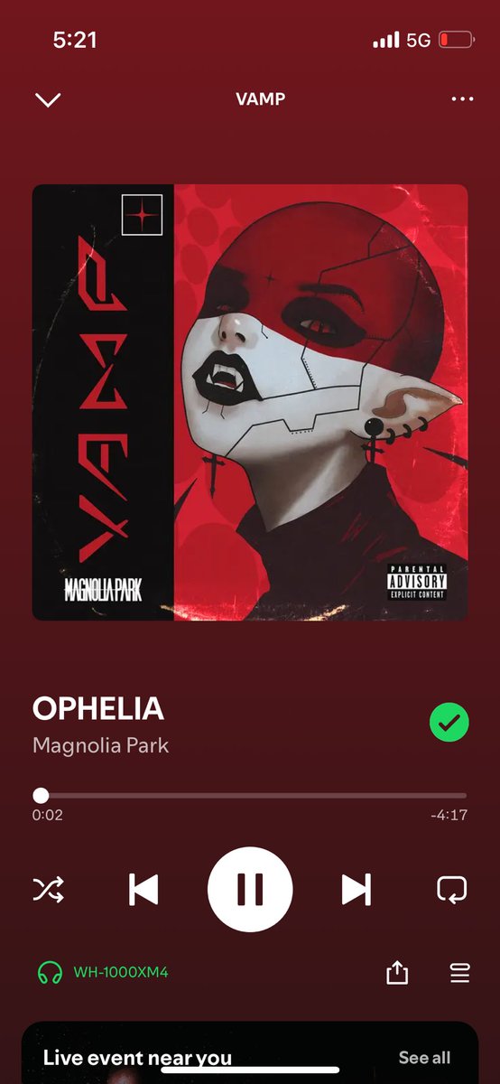 woahits_o's tweet photo. album is gonna be so sick live @Magnoliaparkfl https://t.co/V7wTWidIW8