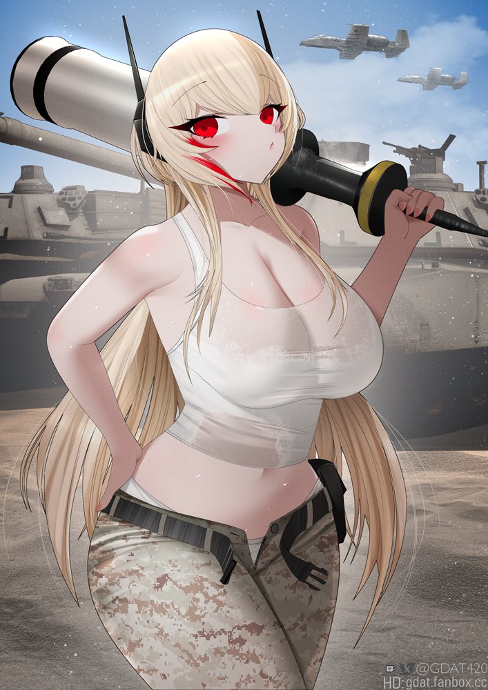 Tank Commander M4 Sopmod II 🔫
#GirlsFrontline #illustration #fanart #drawing