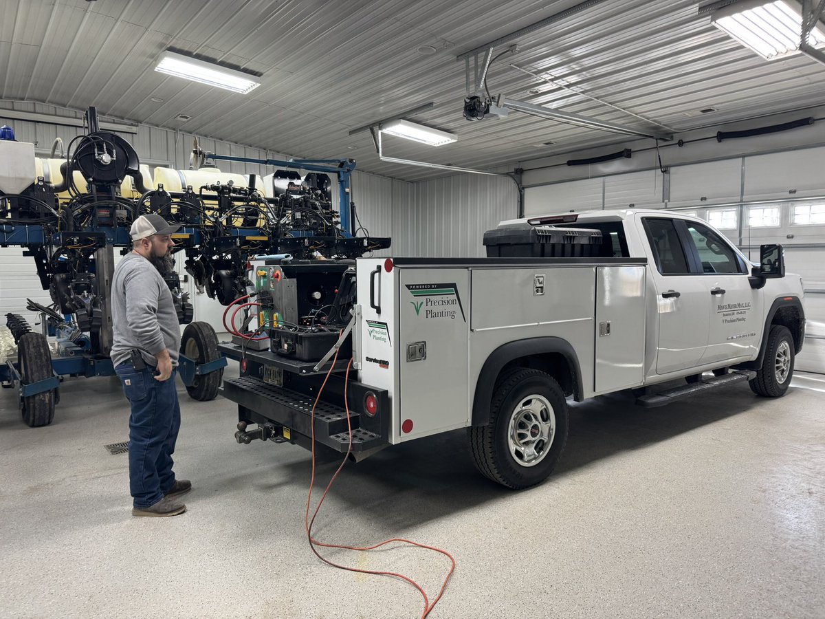 ✅ <a href="/Case_IH/">Case_IH</a> bean planter is ready
✅ Corn planter meters &amp; vdrive are checked &amp; ready thanks to Eric at Mavis MeterMax, LLC
✅Caitlin &amp; Amanda got a couple plots flagged and ready
🛑 Still waiting for the Michigan weather to straighten out and fields to dry