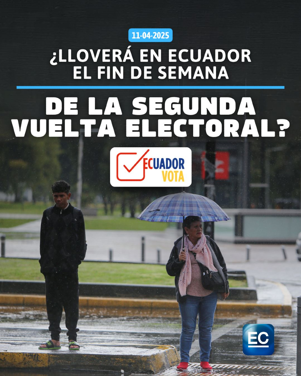 elcomerciocom's tweet photo. Según Inamhi, se prevén lluvias aisladas y tormentas eléctricas 👉
 https://t.co/w8IphRXGId https://t.co/f74Kqg7xF1