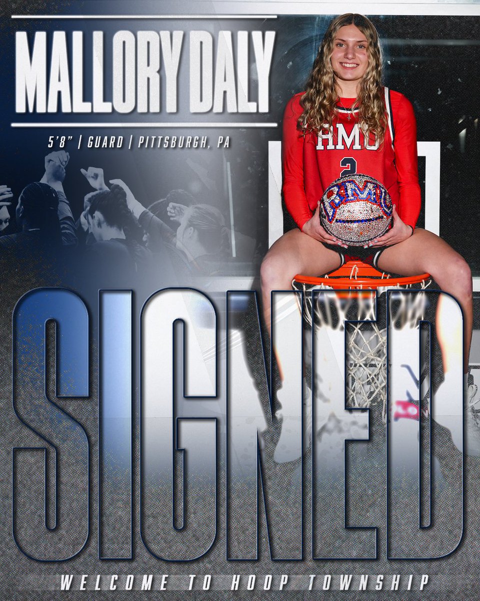 𝙎𝙄𝙂𝙉𝙀𝘿 ✍️

Let’s welcome Mallory to Hoop Township 😁

A key piece added to the squad 👀

#HoopTownship