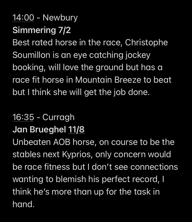 🦍 TWO BETS FOR TOMORROW 🦍