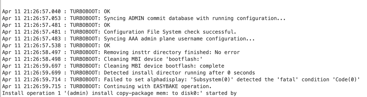 ça faisait longtemps qu'on avait pas fait un bon petit turbo boot :D