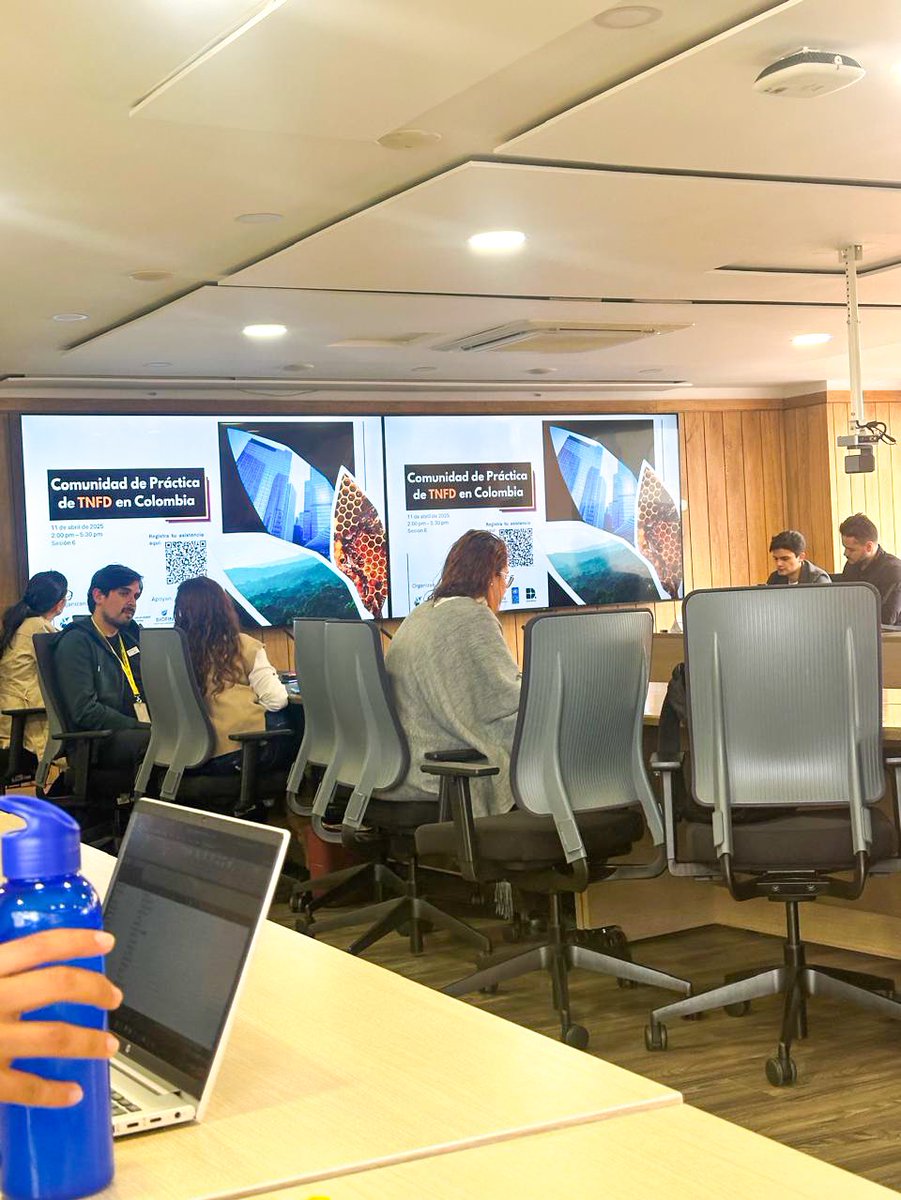 Consga_'s tweet photo. ✅ Como #pioneros en el acompañamiento a nuestros clientes para la implementación del marco #TNFD, con 3 informes generados a la fecha, participamos en la sesión #6 de la Comunidad de Práctica TNFD organizada por el @CNAB_ANDI https://t.co/Bh0PdNzUMv