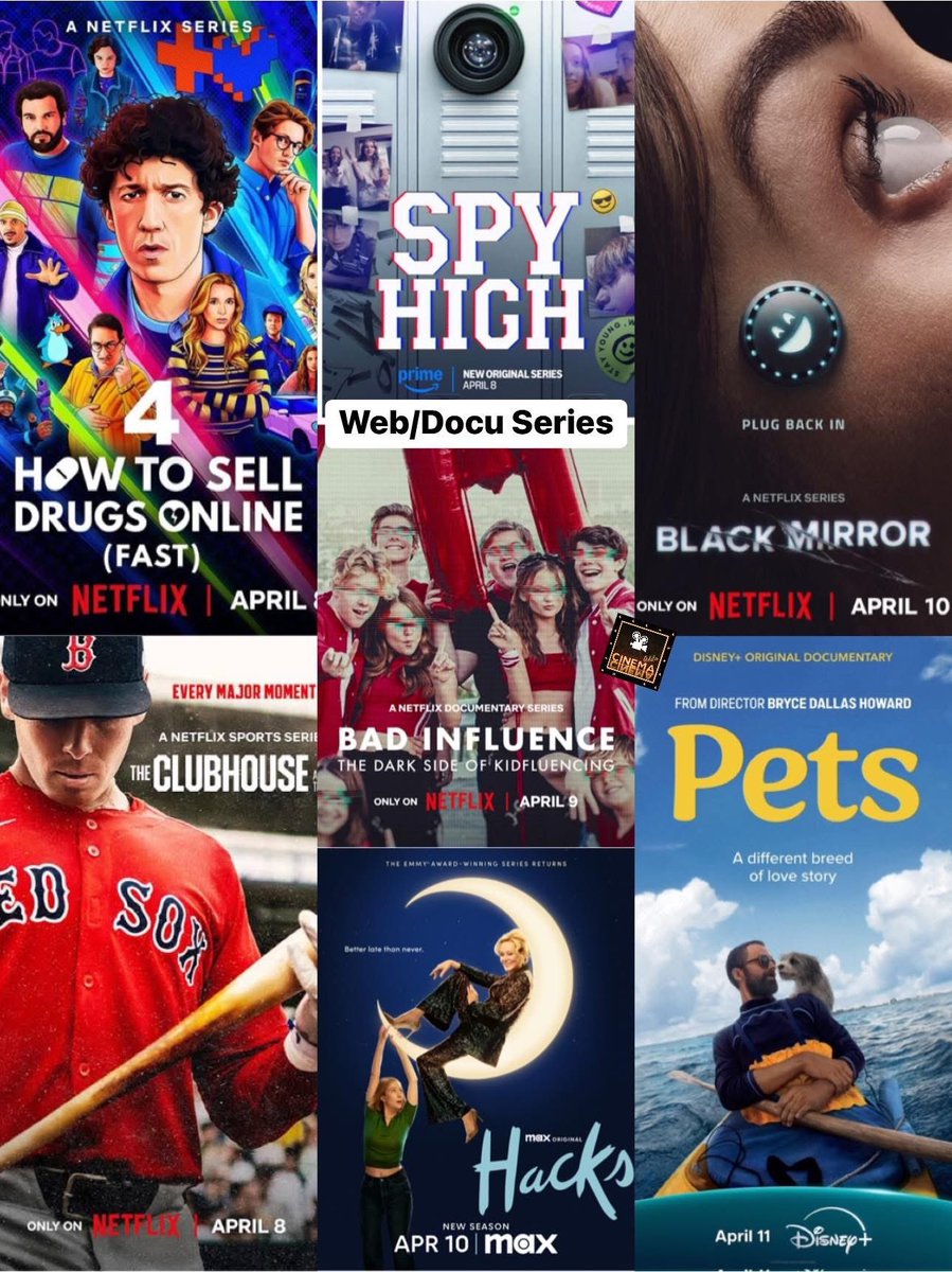 cineAddaUS's tweet photo. April 2025- Week 2 #WeekendKaAdda
Theatrical- #TheAmateur #AlappuzhaGymkhana #Warfare #Bazooka #GoodBadUgly #Jack #Drop #AkkadaAmmayiIkkadaAbbayi
OTT Movies- #Perusu #CourtOnNetflix #Daveed #TukTuk #G20OnPrime #ChhaavaOnNetflix #PravinkooduShappu #Chhorii2 #Kingston https://t.co/P8UaCCCMlP