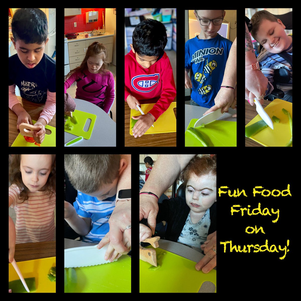 Ms. Fitzpatrick (@mskarafitz) on Twitter photo Ended the week a day early but still made time for Fun Food Friday on Thursday! So proud of these sweet friends for participating in preparing and trying new foods! They made some delicious quesadillas! π«π
<a href="/StTeresasSchoo1/">St. Teresa's School</a> Ended the week a day early but still made time for Fun Food Friday on Thursday! So proud of these sweet friends for participating in preparing and trying new foods! They made some delicious quesadillas! π«π
<a href="/StTeresasSchoo1/">St. Teresa's School</a>