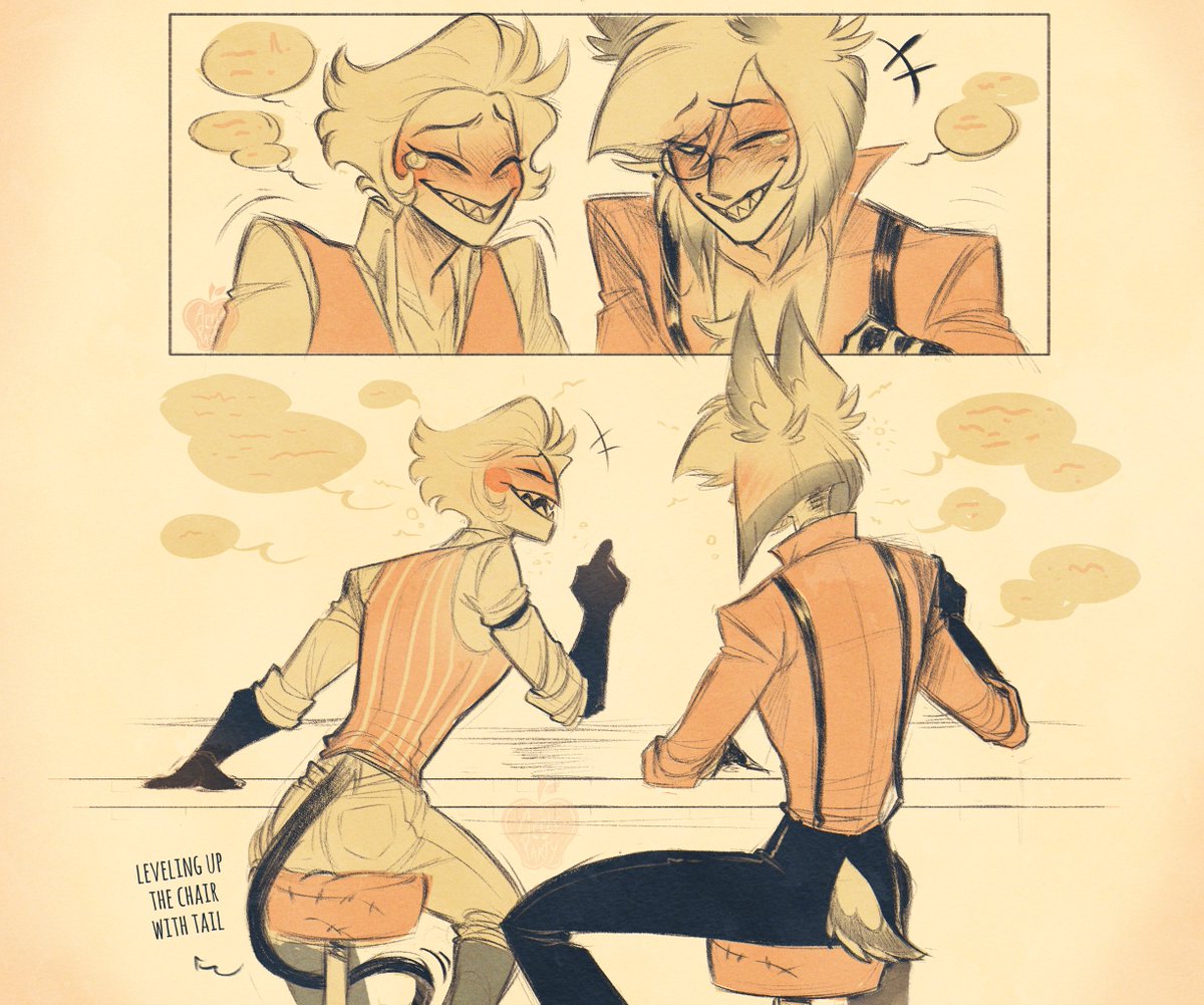 This was supposed to be just a quick doodle but I started actually enjoying myself
#radioapple