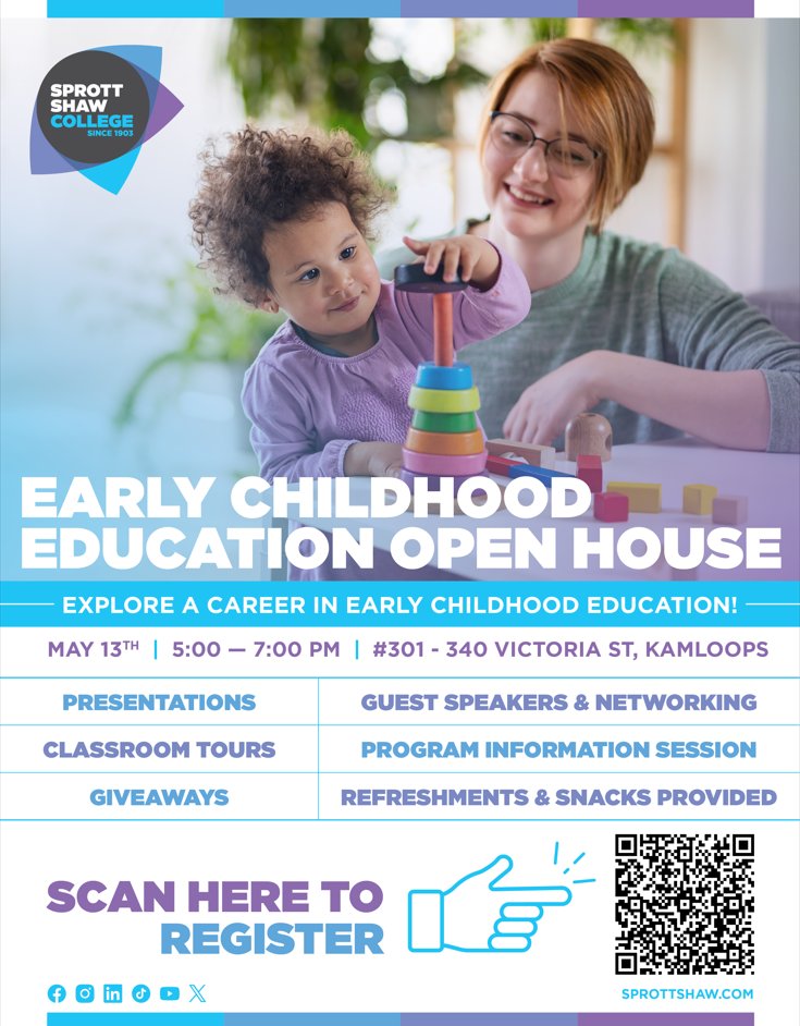 #sprottshaw #kamloops #careers #ECE