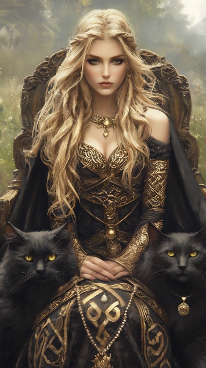 Through all the past and all the future.  Hail Freya!