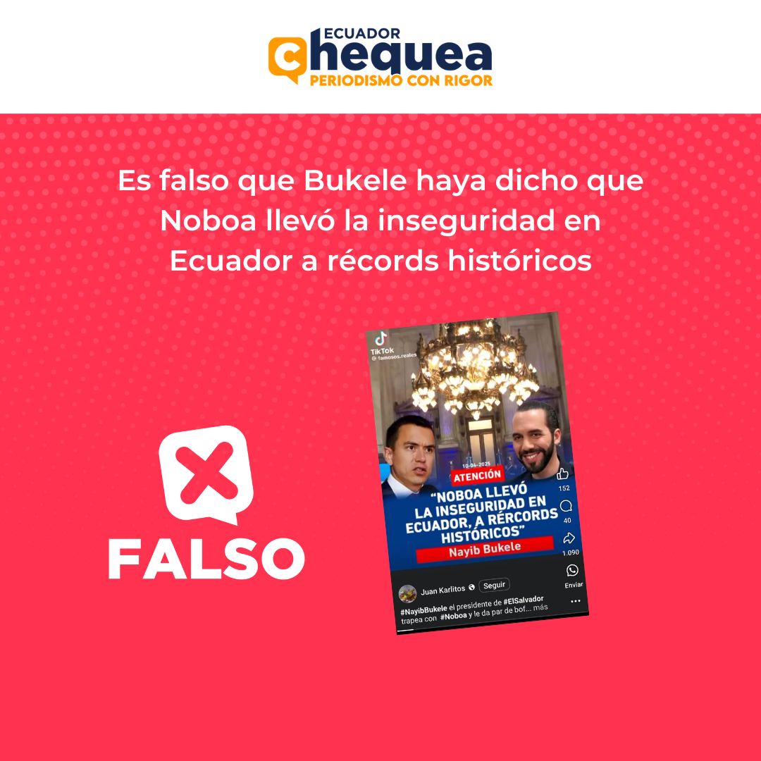 Ecuador Chequea tweet media