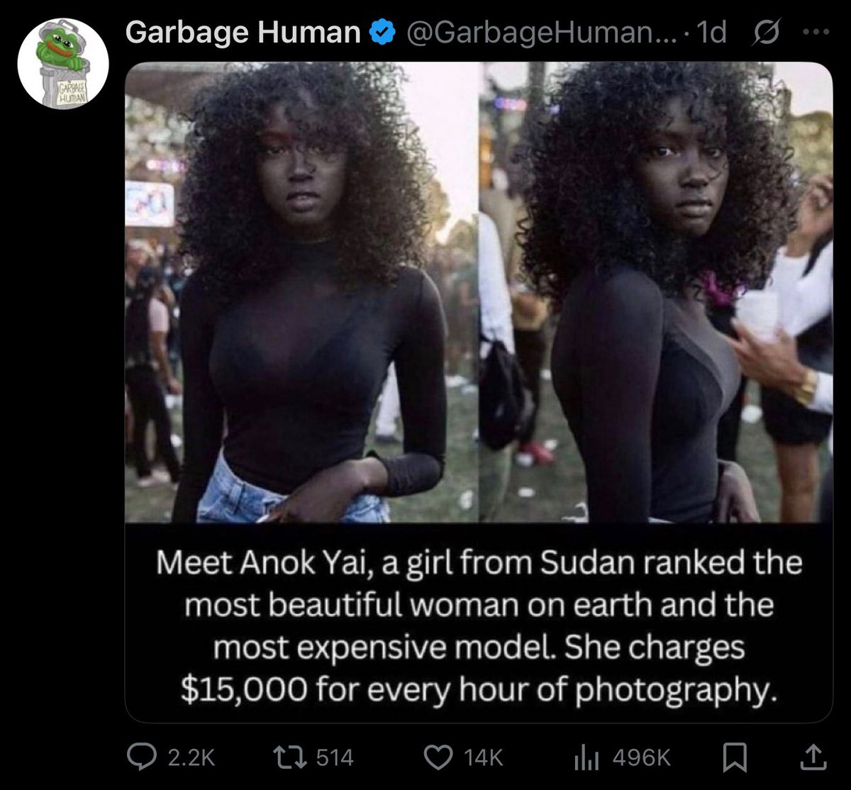 esjesjesj's tweet photo. By the way you can google “garbage human YouTube” to see what this fucking loser looks like https://t.co/bmu3d4pvBk