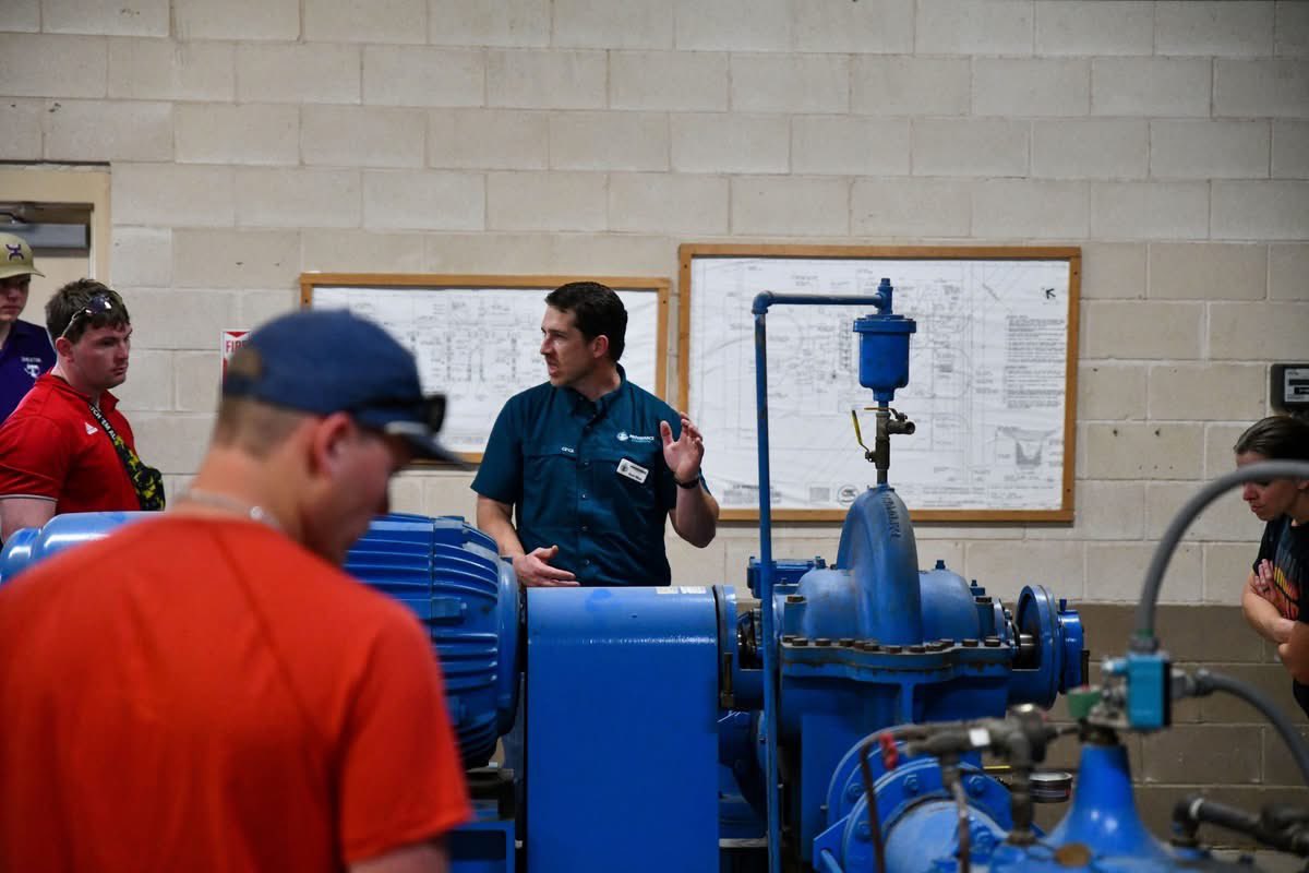 ProvenanceEng's tweet photo. We recently presented to Tarleton State University Design class for an on-site discussion about pump station design at a currently project 12MGD and adding a new 1.5MG GST.
We’re proud to be a common-sense firm focused on practical solutions and investing in the next generation. https://t.co/7l5phthNMi