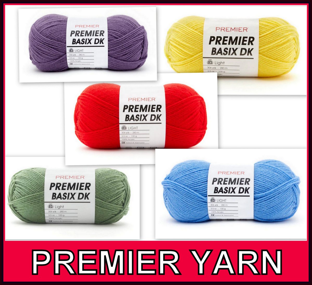 SaraSachCrochet's tweet photo. ALL MONTH LONG !!! Premier Yarn April Sale! 25% off Basix Yarn!
Click my LINK and start saving now! https://t.co/bYwsgYuFK3 #premieryarn #yarnsale #makeitpremier https://t.co/h6oTSCTOto
