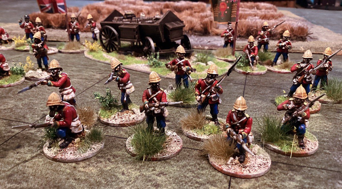 letsxcapetoget1's tweet photo. Cafe hobby update - Anglo-Zulu War
Trying to decide what to take to the Partizan Wargaming and History wargames show in May. These newly finished infantry could be a contender.
https://t.co/kw9WHi6yEY
#BoardgameCafe #TabletopGames #GameNight #Boardgaming #TabletopCafe https://t.co/zCXmDIO18m