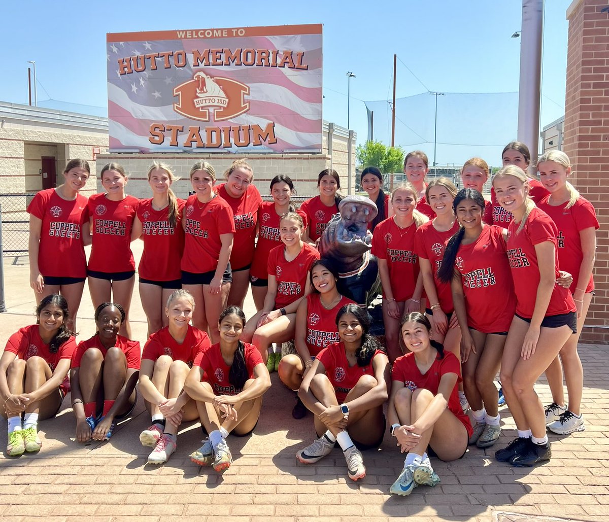 CoppellCowgirlSoccer (@coppellcowgirls) on Twitter photo Thank you <a href="/hippoathletics/">Hutto Hippo Athletics</a> for letting us get a practice in before tomorrow. Y’all are awesome Thank you <a href="/hippoathletics/">Hutto Hippo Athletics</a> for letting us get a practice in before tomorrow. Y’all are awesome