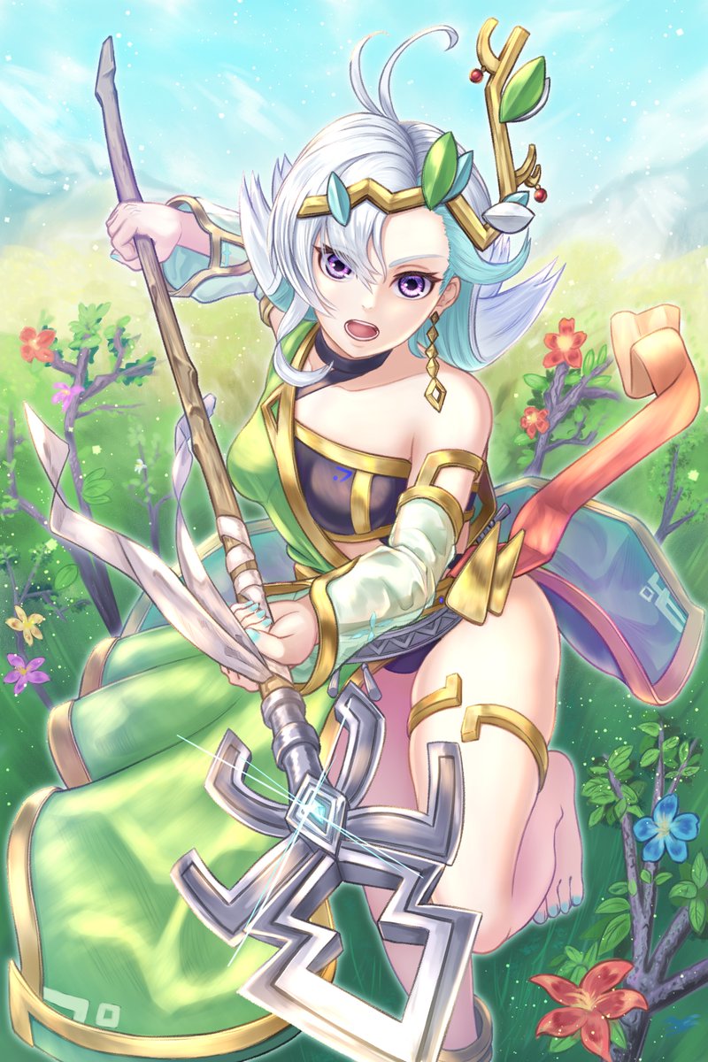 パルワールドのファンアート リリィ Steam Games Pal World Fan Art