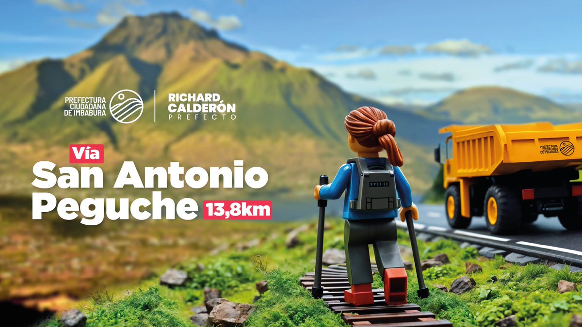 En Imbabura la transformación avanza. Este mes entregamos 13,8 km de la vía San Antonio – Peguche y 4,9 km en la vía a Pijal. Cuando se trabaja sin odio, bloque a bloque, ganamos todos. 

#PrefecturaCiudadanaImbabura