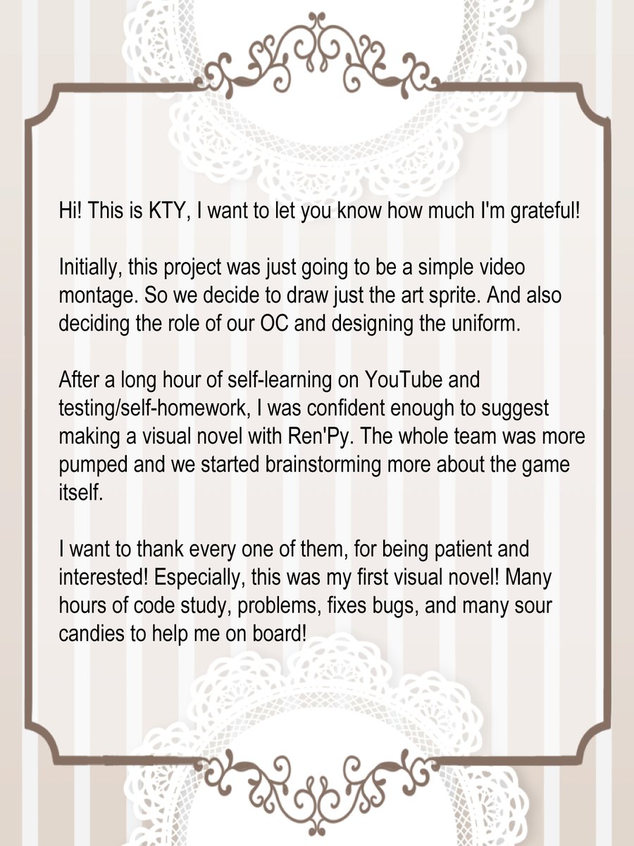 KTY_Collab's tweet photo. After 10 days, we hit more than 120 players! We did not expect how much this collab work!! Here's my appreciation letter to you, dear guest, and you too, my dear teammate!! https://t.co/QdFOWkLogr
