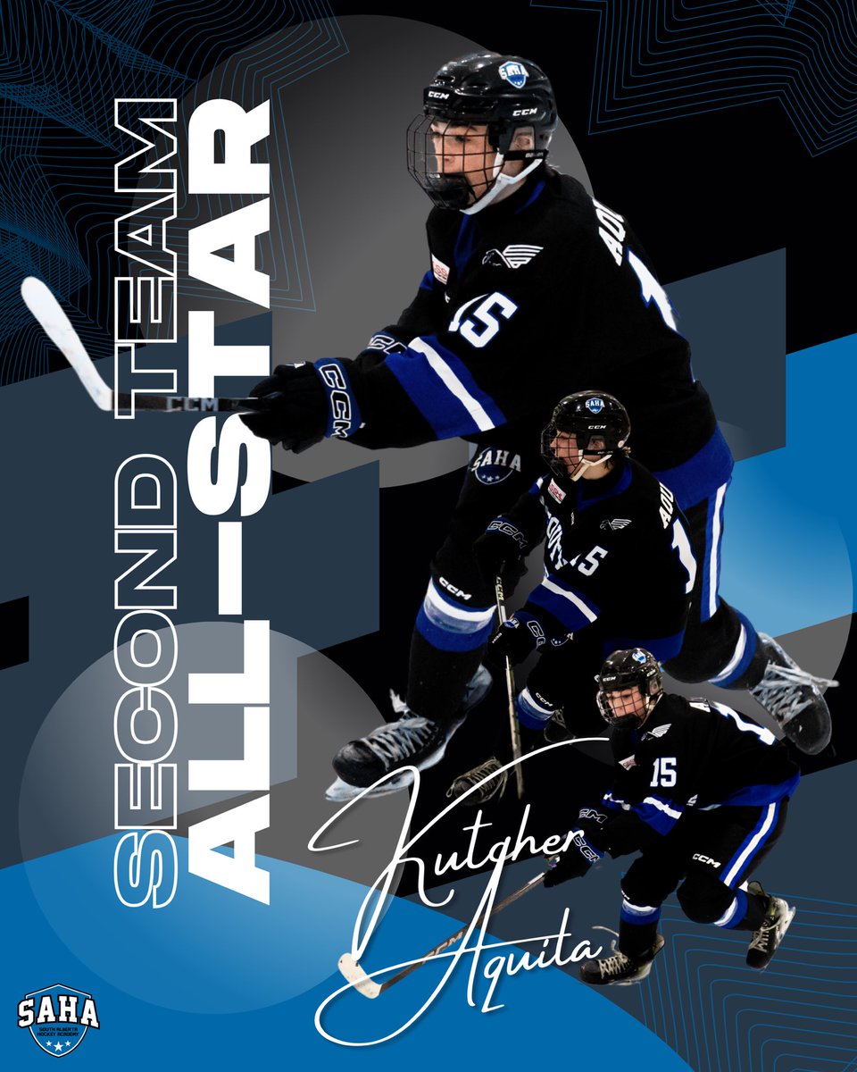 SAHockeyAcademy's tweet photo. Congrats to our CSSHLPrairie Division  2nd Team All-Stars!

#SAHA #CSSHL https://t.co/LDH2EeMNcL