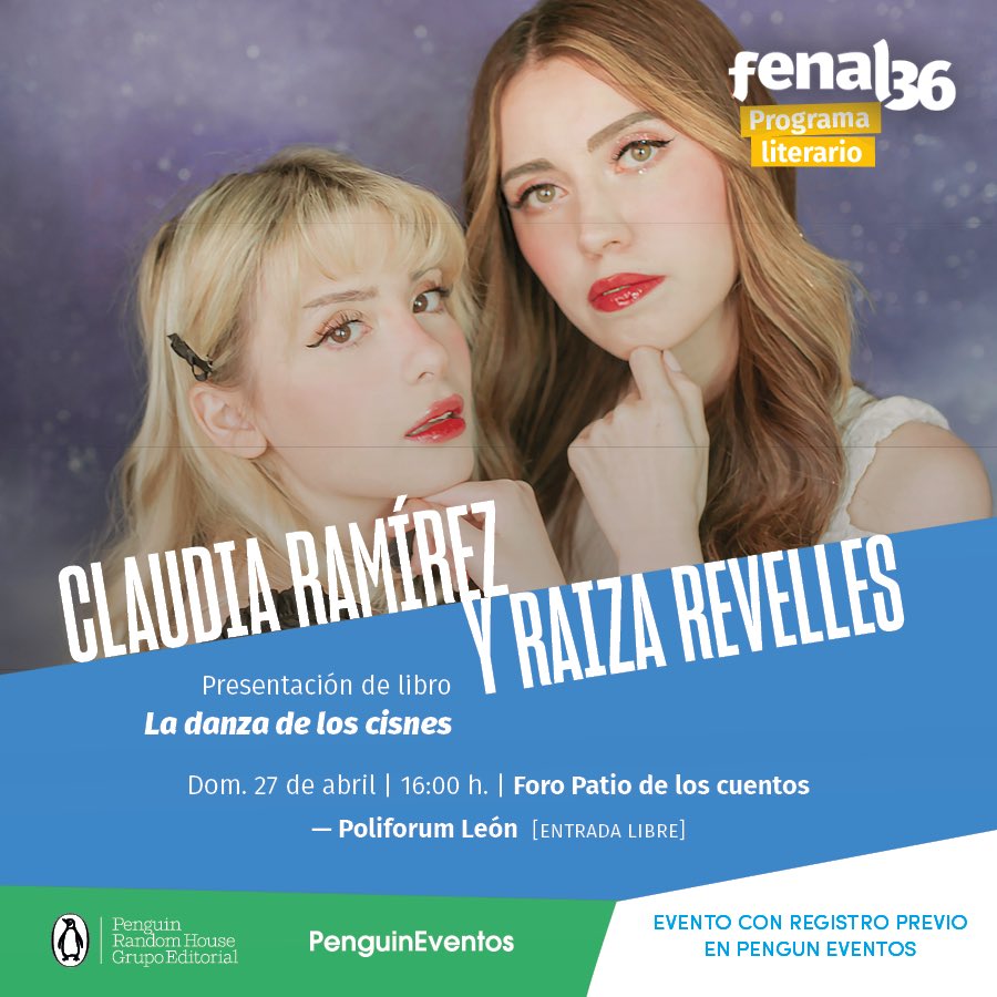 g_vanille's tweet photo. ¡León! @RaizaRevelles y yo iremos a la FENAL este año y acaba de abrirse el registro para la charla y firma, ¿ahí les vemos? 🦢🫶🏻✨

https://t.co/dQDohHDuar https://t.co/589Z5GTh8k