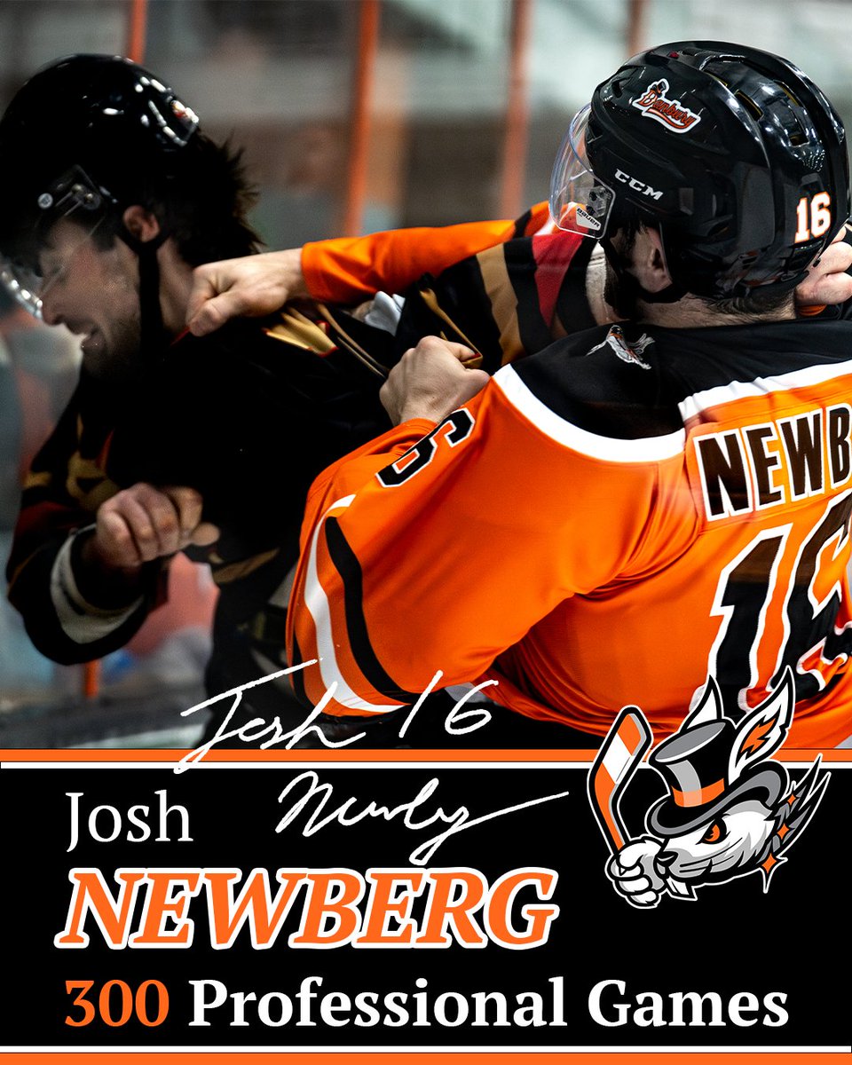 3️⃣0️⃣0️⃣ PRO GAMES FOR BERGY

Congratulation to Josh Newberg on playing his 300th professional game tonight in Binghamton!

#RabbitsBaby