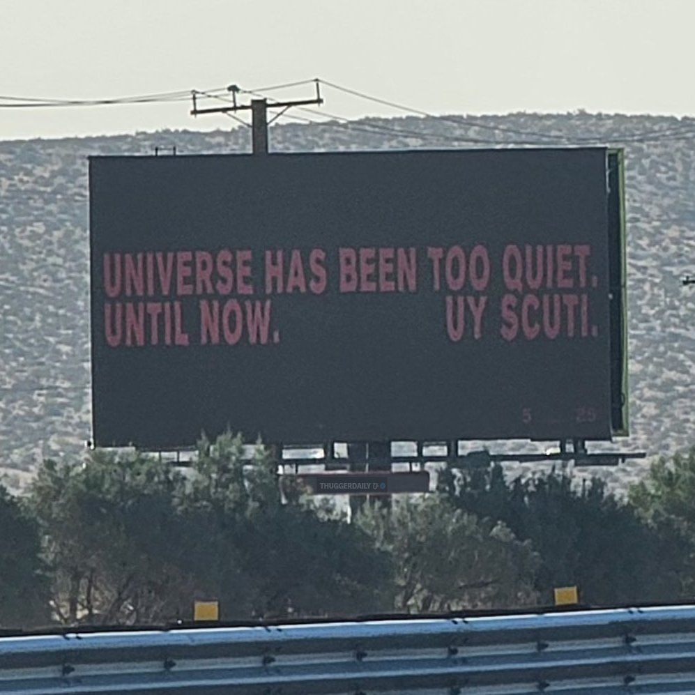 YOUNG THUG

UY SCUTI (ALBUM) 💿

MAY 2025