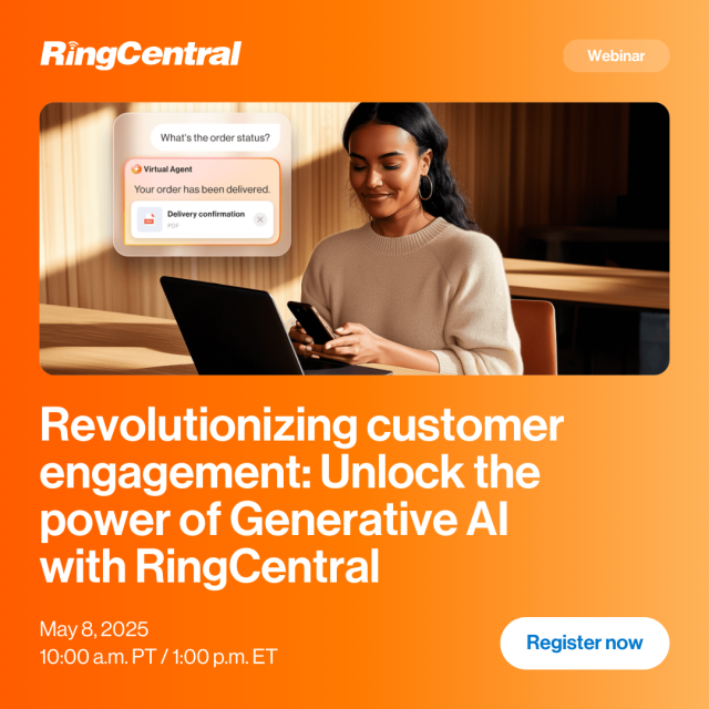 The power of Gen AI is reshaping business communications and customer experiences—boosting revenue, 