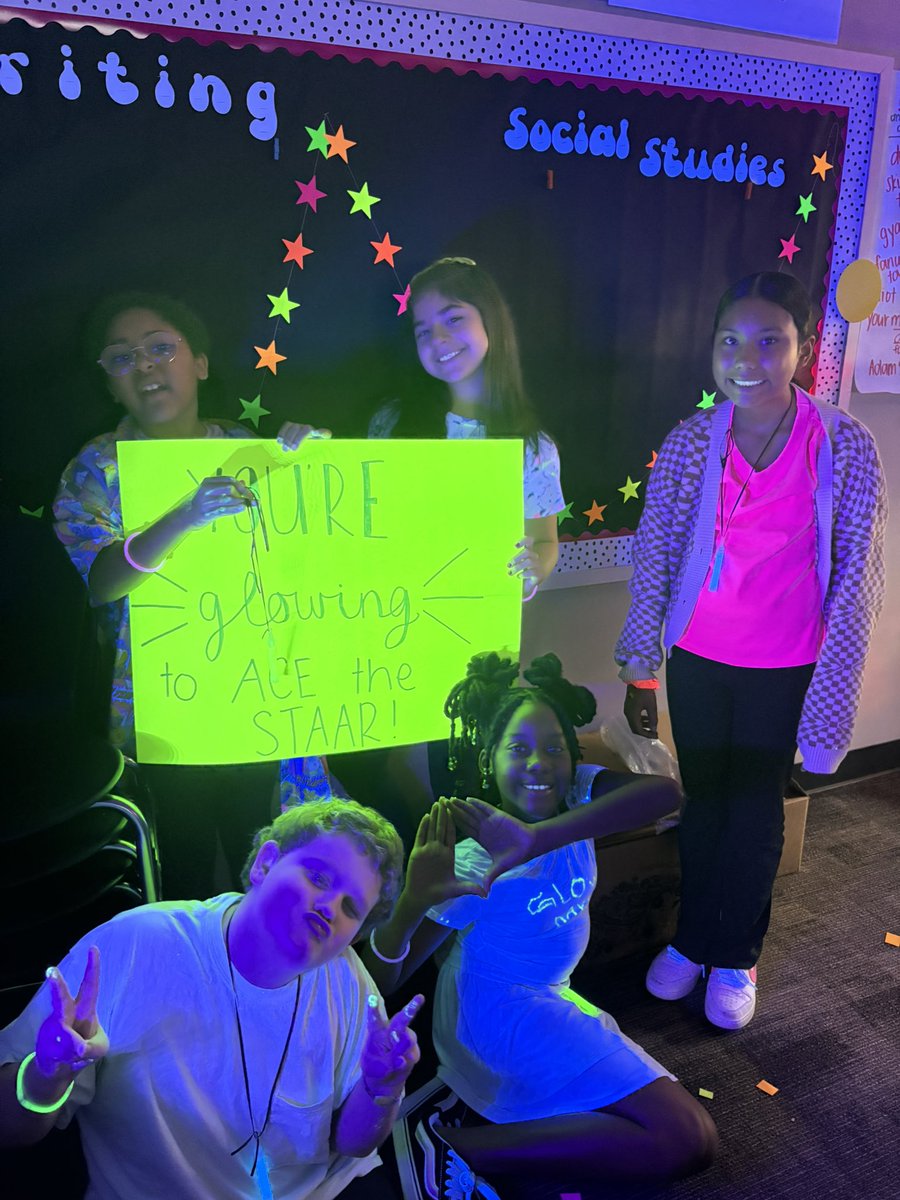 Eisha Roberson (@msrobersonreads) on Twitter photo Our Moore 4th grade Armadillos were GLOWING with greatness this week as they tackled the RLA STAAR! We’re so proud of their hard work and confidence, and we know they’ll keep shining as they gear up for the Math STAAR next! <a href="/MooreCFISD/">MooreCFISD</a> <a href="/CyFairISD/">Cypress-Fairbanks ISD</a> #CFISDspirit Our Moore 4th grade Armadillos were GLOWING with greatness this week as they tackled the RLA STAAR! We’re so proud of their hard work and confidence, and we know they’ll keep shining as they gear up for the Math STAAR next! <a href="/MooreCFISD/">MooreCFISD</a> <a href="/CyFairISD/">Cypress-Fairbanks ISD</a> #CFISDspirit