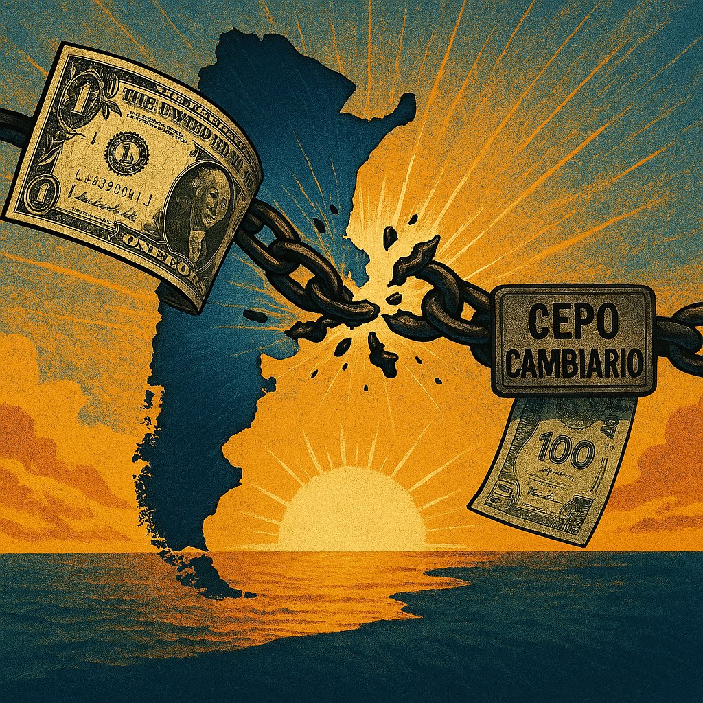 QUE PASA EL LUNES PARA HINCHAS DE BOCA 🇦🇷💸
El BCRA anunció la Fase 3 del programa económico y… chau cepo desde el lunes. ¿Y qué más? 

💰 Banda cambiaria entre $1.000 y $1.400 por dólar
📉 Ajuste del 1% mensual ("crawling peg")
🏦 Si se pasa de rosca, el BCRA compra o vende