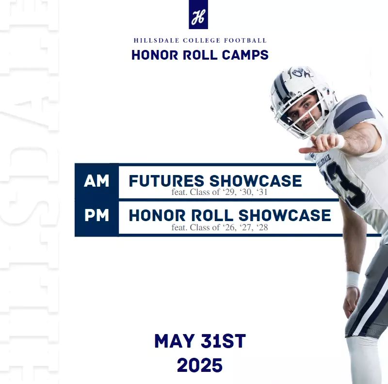Midwest Athletics Academy & Events (@mdwestathletics) on Twitter photo π¨ ATHLETES & PARENTS: Donβt miss this opportunity! π¨
The <a href="/Hillsdale_FB/">Hillsdale Football</a> Honor Roll Showcase is the ultimate stage to prove your skills in front of college coaches.
No other camp will evaluate & show your athlete the 40/4 path
π
Secure a spot NOW: $65
register.ryzer.com/camp.cfm?ID=29β¦ π¨ ATHLETES & PARENTS: Donβt miss this opportunity! π¨
The <a href="/Hillsdale_FB/">Hillsdale Football</a> Honor Roll Showcase is the ultimate stage to prove your skills in front of college coaches.
No other camp will evaluate & show your athlete the 40/4 path
π
Secure a spot NOW: $65
register.ryzer.com/camp.cfm?ID=29β¦