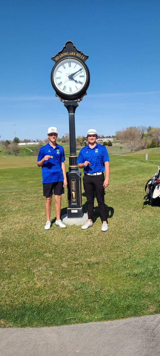 Results from Meadowlark:
Team, 3rd
Owen Bartee, 11th
Cooper Feddersen,  4th