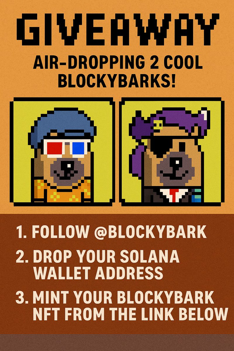 Blocky Barks tweet media
