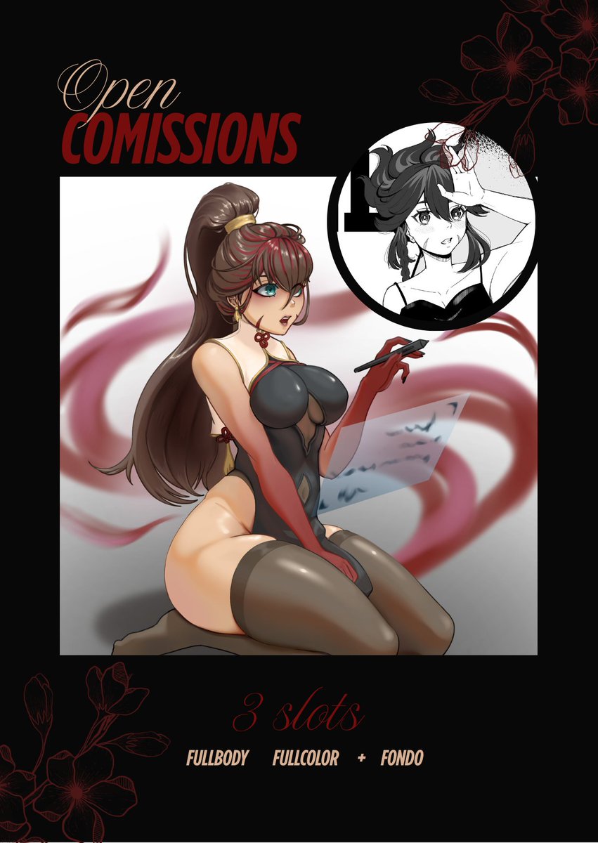 I am opening only 3 slots of fullbody + simple background (Fullcolor)!
You receive: A high quality drawing in png file! Of the character of your choice (OC, Anime, series, etc)
TaT: 3 to 4 weeks.
Any questions my DM is open <3
I leave examples below!