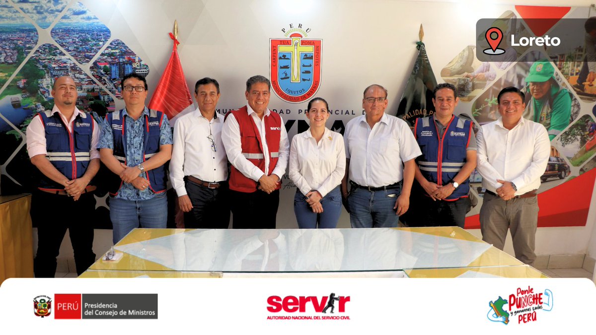 SERVIR_PERU's tweet photo. 📷#FotoGalería: SERVIR se reúne con la Municipalidad Provincial de #Maynas, en la ciudad de Iquitos de #Loreto.
Conoce los detalles de la reunión protocolar aquí 👇
🧵1/5 https://t.co/Wbi0kZQqX1