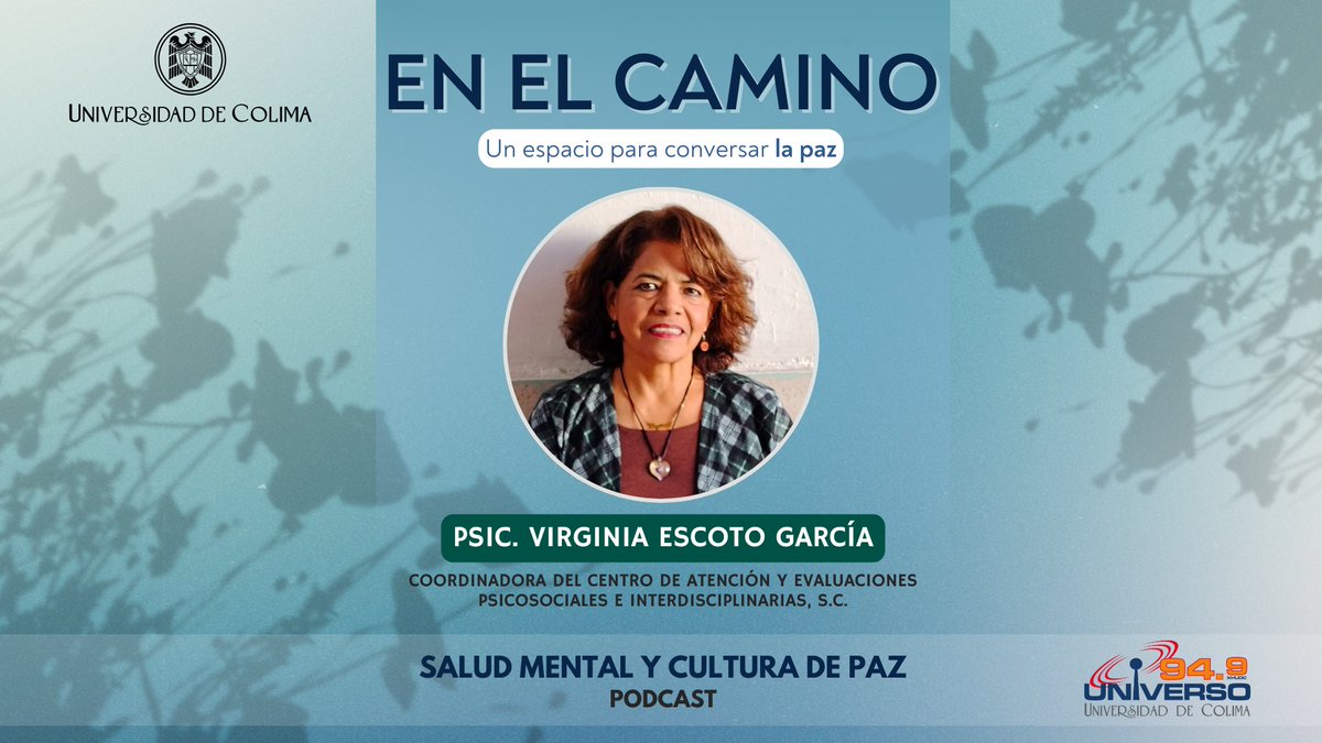 #Podcast

Salud mental y cultura de paz, ¡en #Universo949! 🤩

Escucha la entrevista con la Psic. Virginia Escoto García, quien conversa sobre el impacto que tiene la salud mental en el aprendizaje y en la convivencia escolar.

¡Da click en el enlace! embed.acast.com/$/6708774ef3f0…?