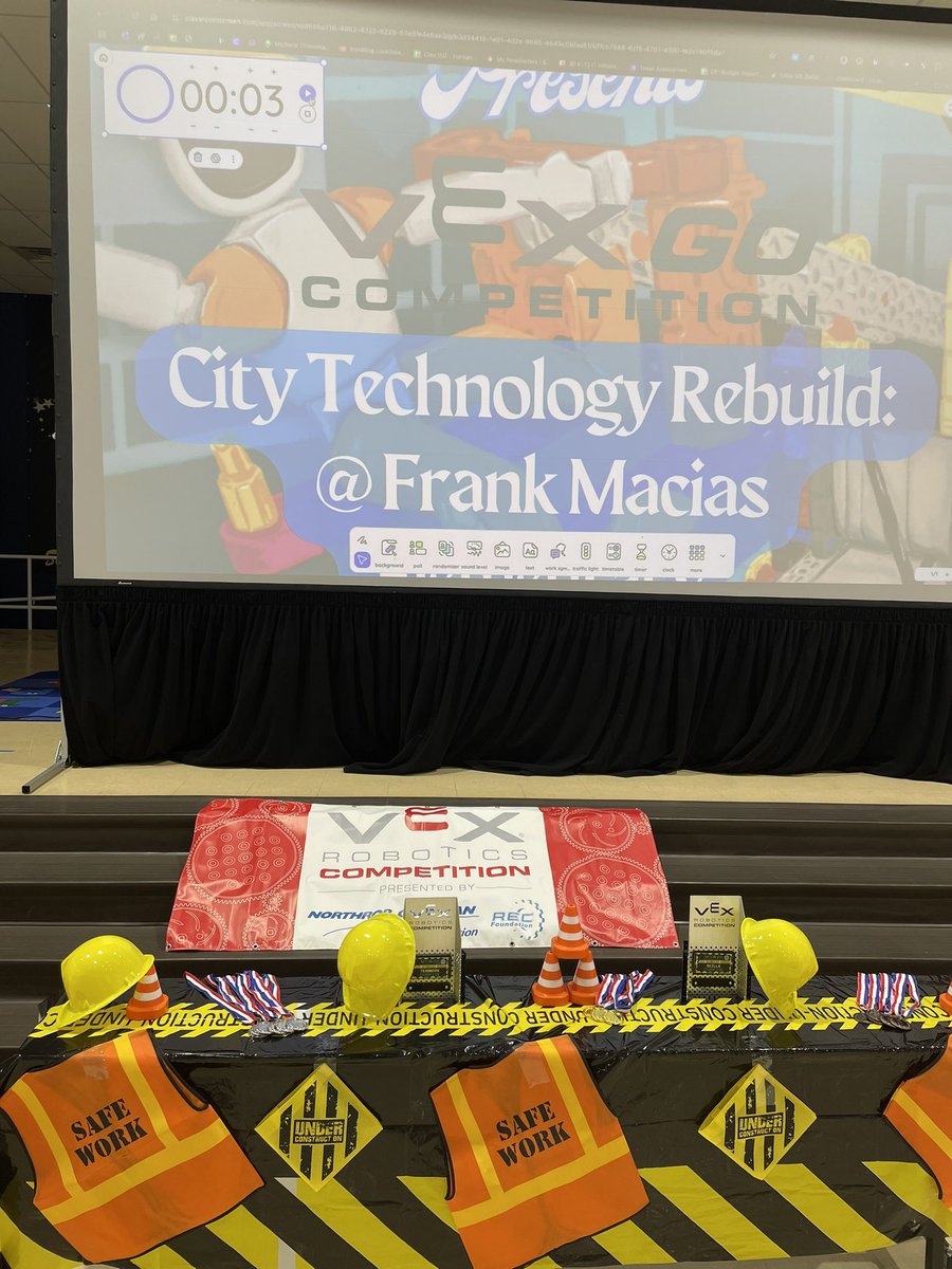 EdTech_ObeOne's tweet image. @ClintISD is ready to kick off the @VEXRobotics Go Competition!!! Thank you @fmeeagles for hosting us. Let the games begin! #WeAreClintRobotics #CityTechnologyRebuild #VEXGo