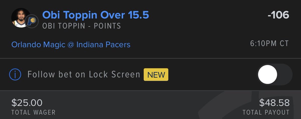 BuildRoll24's tweet image. #NBA #Toppin #FanDuel