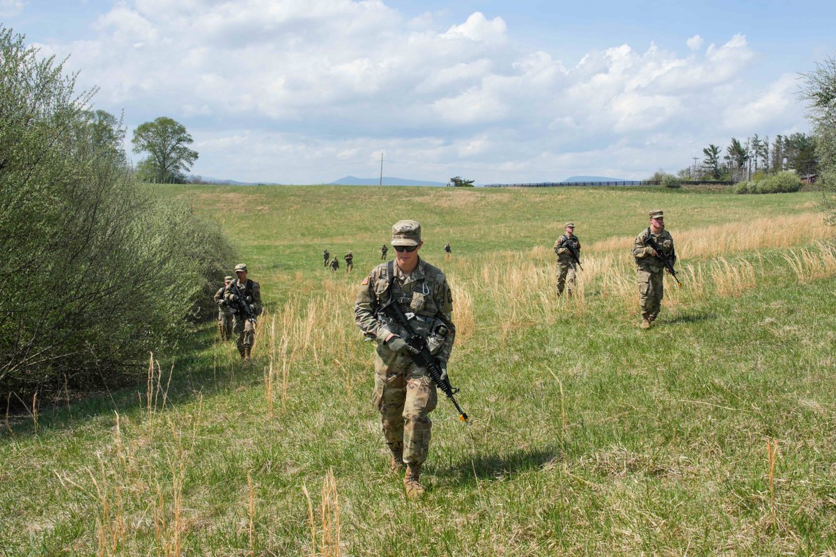 VMI1839's tweet image. Spring FTX with VMI Army ROTC is more than field training, it’s where leadership is forged, and bonds are built that last a lifetime.

Every challenge is met as a team.

#VMIArmyROTC #SpringFTX #Leadership