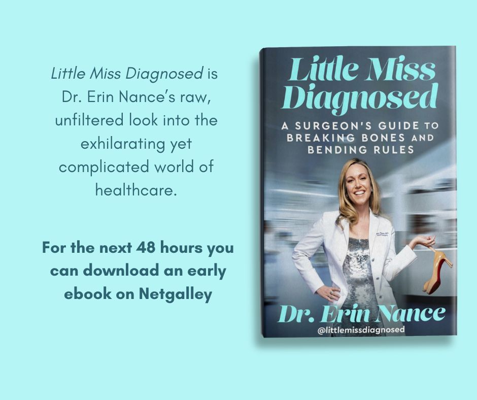 For a limited time, download an early eBook of Little Miss Diagnosed by Dr. Erin Nance on <a href="/Netgalley/">NetGalley</a>: bit.ly/3RddnwQ 🥼🩺 <a href="/deystreet/">Dey Street Books</a>