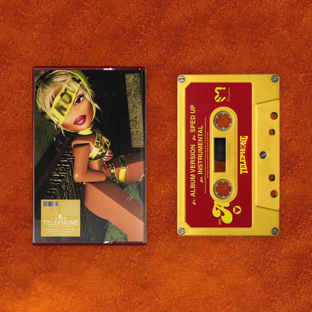 Cheryiins's tweet photo. @EvvieMonae @EMTOWNGLOBAL @ladygaga @Beyonce Telephone (The Remixes) 
7" Vinyl + Cassette + CD single out now! https://t.co/TdErw867qJ
