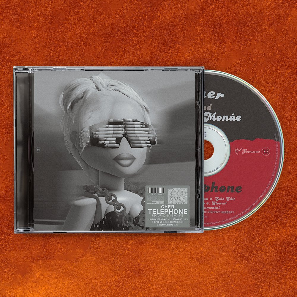 Cheryiins's tweet photo. @EvvieMonae @EMTOWNGLOBAL @ladygaga @Beyonce Telephone (The Remixes) 
7" Vinyl + Cassette + CD single out now! https://t.co/TdErw867qJ