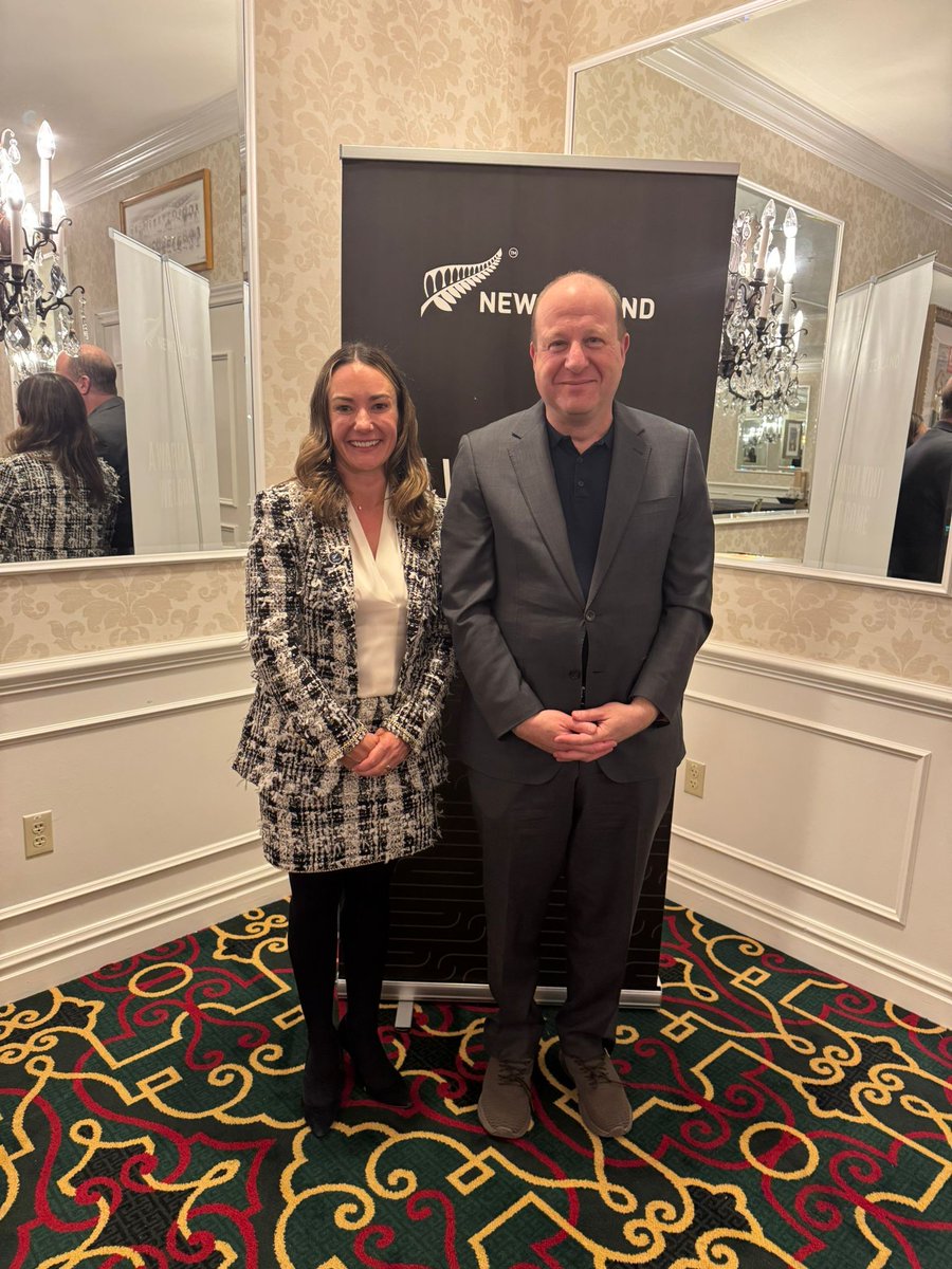 Yesterday marked a significant moment in the strengthening of ties between New Zealand and the state of Colorado. A Memorandum of Cooperation was signed by Minister Judith Collins KC, and Governor of Colorado, Governor Jared Polis. The MOC encourages collaborative opportunities