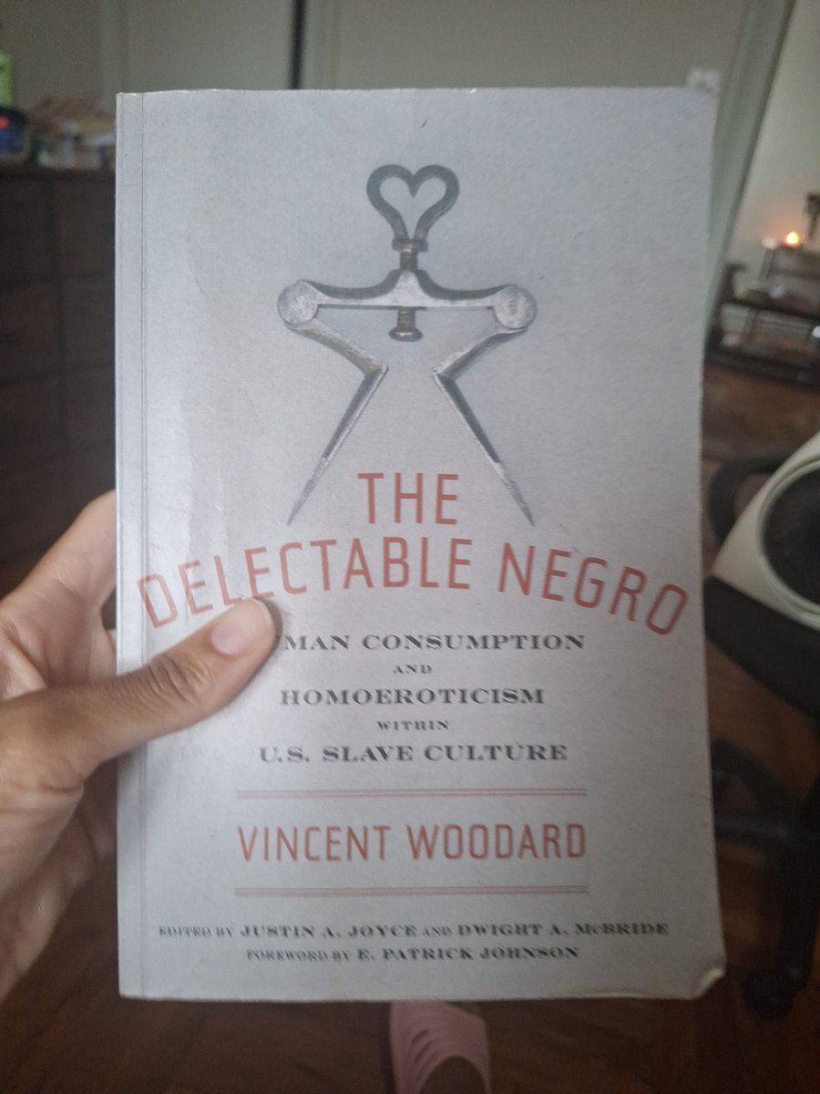 More feminist should read this book about the psycho-sexual literal cannibalization of Black men at the hands of the state before they start rattling off Samuel A. Carthwright talking points.