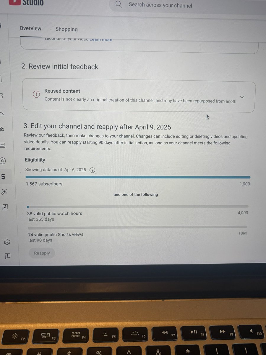 RealDariusClark's tweet photo. @TeamYouTube Which video caused the demonetization? And what about that video caused it? I ask because I want to fix this issue and prevent this from occurring in the future. If you can please guide me? Unless there was an error and you can fix this since my videos are mines. https://t.co/MfyvuiYdmx