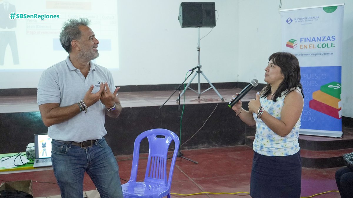 SBSPERU's tweet image. #SBSenRegiones Capacitamos a más de 140 docentes de #Pativilca, #Supe y #Barranca, como parte de nuestro programa "Finanzas en el cole", que se desarrolló con el apoyo de la UGEL de Barranca y la Municipalidad Distrital de Pativilca.