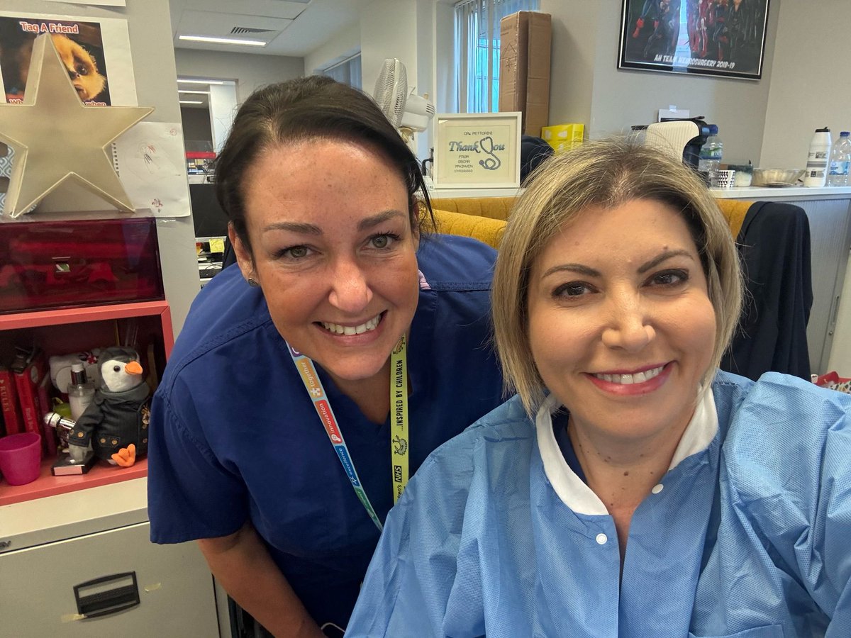 Kate Warriner ๐ (@katewarriner) on Twitter photo Such an inspiring day with our <a href="/AlderHey/">๐ฅ Alder Hey ๐</a> neurosurgery team today shadowing surgery CCIO Vejay Vakharia. The work you do is so special & it was a privilege to see it, meet families & spend time with the team.
Also lovely to see our fab Benedetta in her clinical environment ๐ฉท Such an inspiring day with our <a href="/AlderHey/">๐ฅ Alder Hey ๐</a> neurosurgery team today shadowing surgery CCIO Vejay Vakharia. The work you do is so special & it was a privilege to see it, meet families & spend time with the team.
Also lovely to see our fab Benedetta in her clinical environment ๐ฉท
