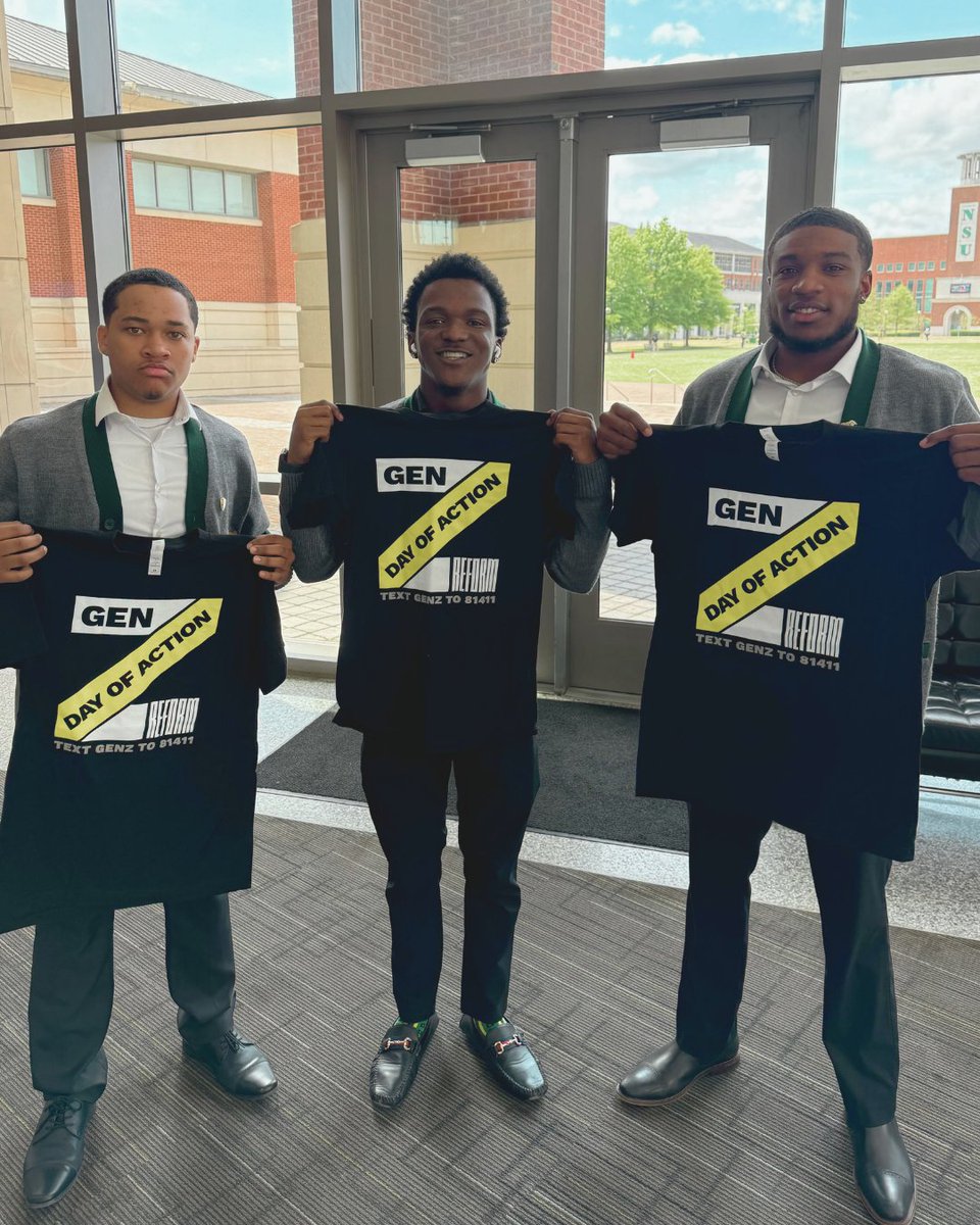 REFORM's tweet photo. ✔️ That’s a wrap on #GenZDayofAction.

Over 20+ campuses. Thousands of students. One unified call for change: make supervision fair, restorative, and rooted in second chances. A huge thank you to every student who showed up and spoke out.
#GenZDayOfAction #SecondChances #REFORMAlliance #SaferSupervisionAct